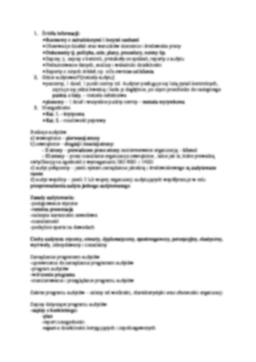 Audytowanie systemów zarządzania - strona 2