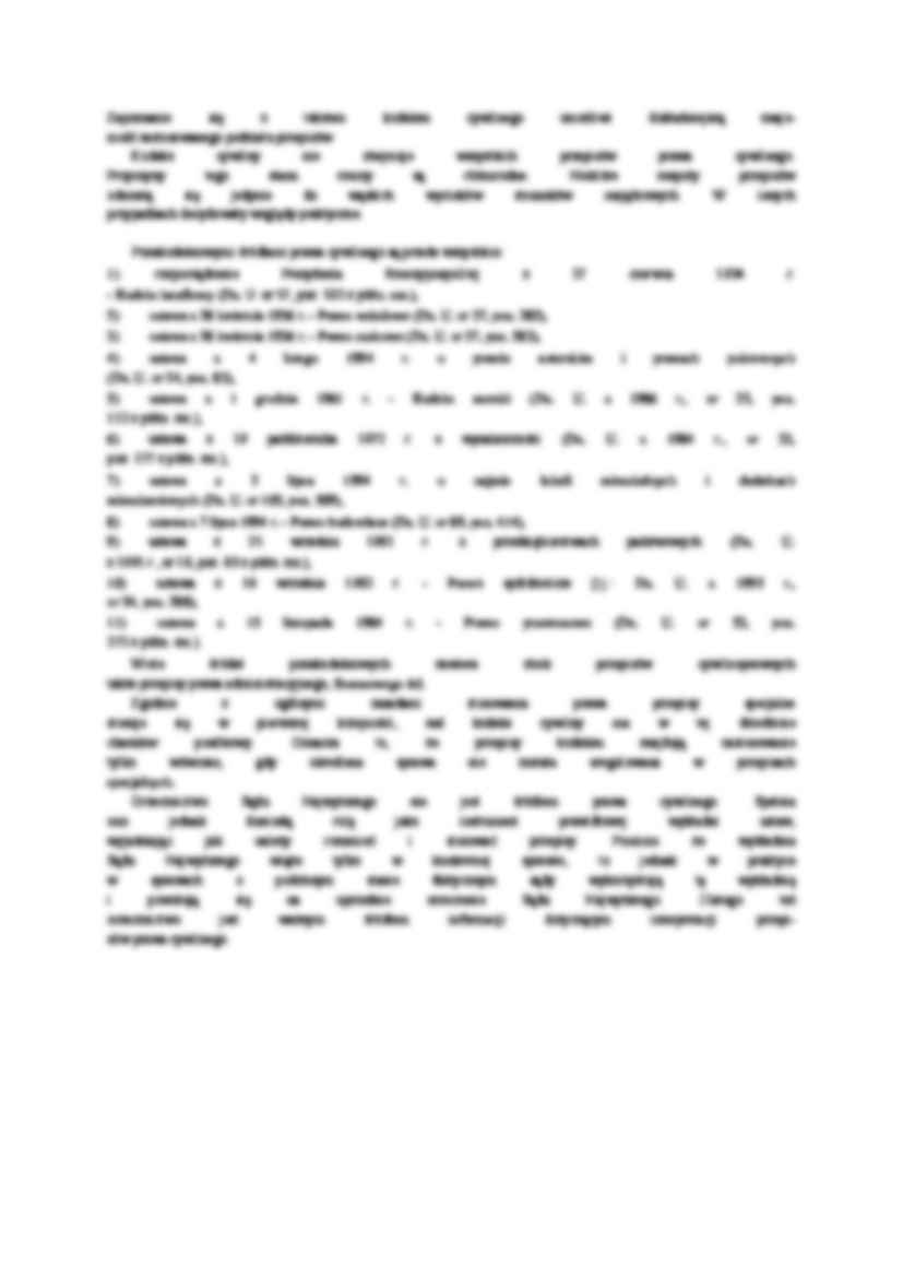 Źródła prawa cywilnego w Polsce - strona 2