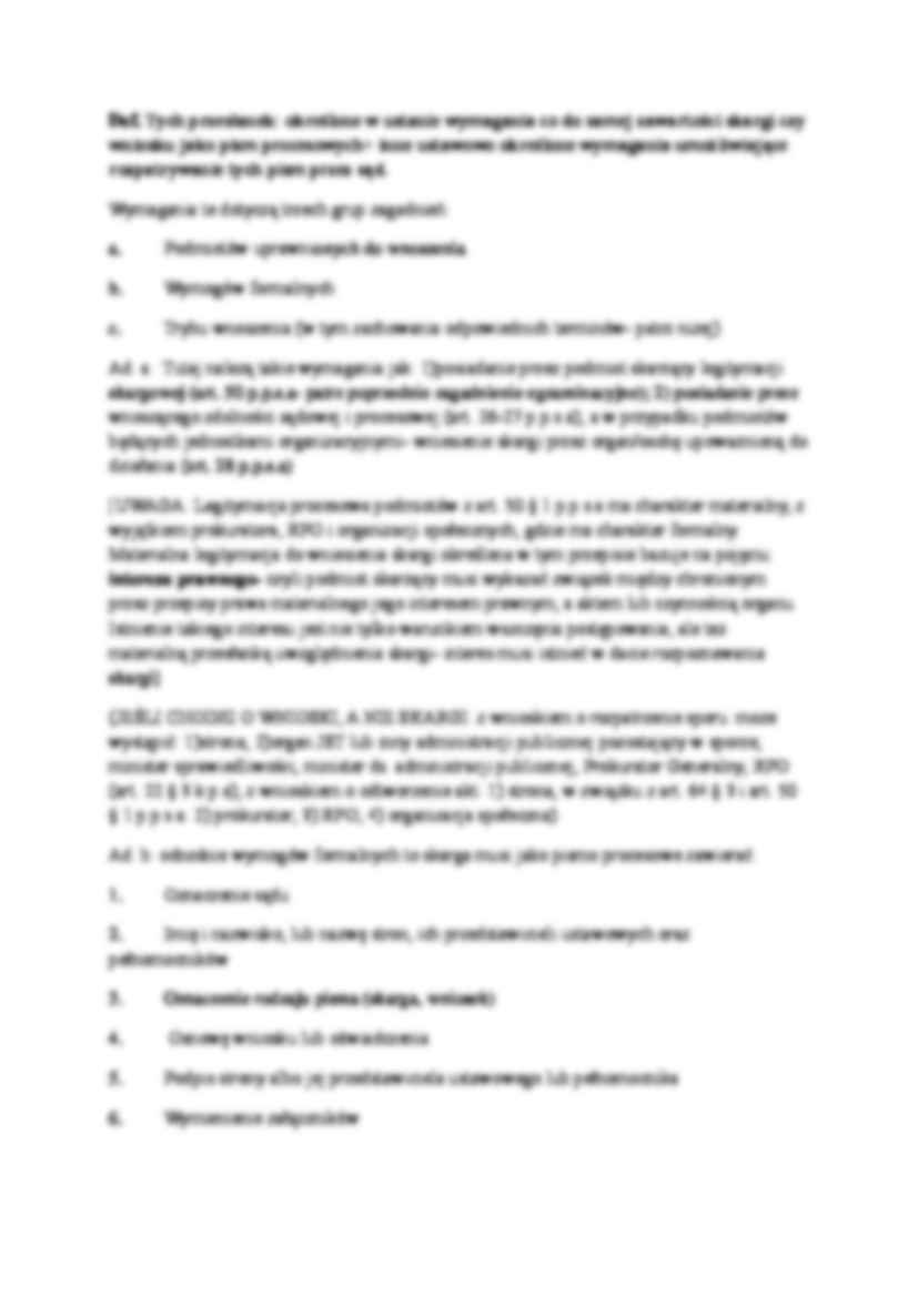 Przesłanki dopuszczalności postępowania sądowo administracyjnego - strona 2