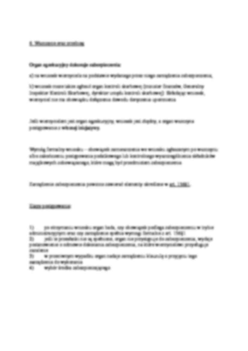 Przesłanki postepowania zabezpieczającego - strona 2