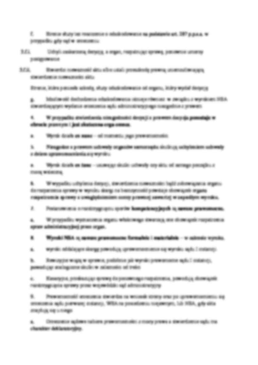 Skutki rozstrzygnięć sądw administracyjnych - strona 2