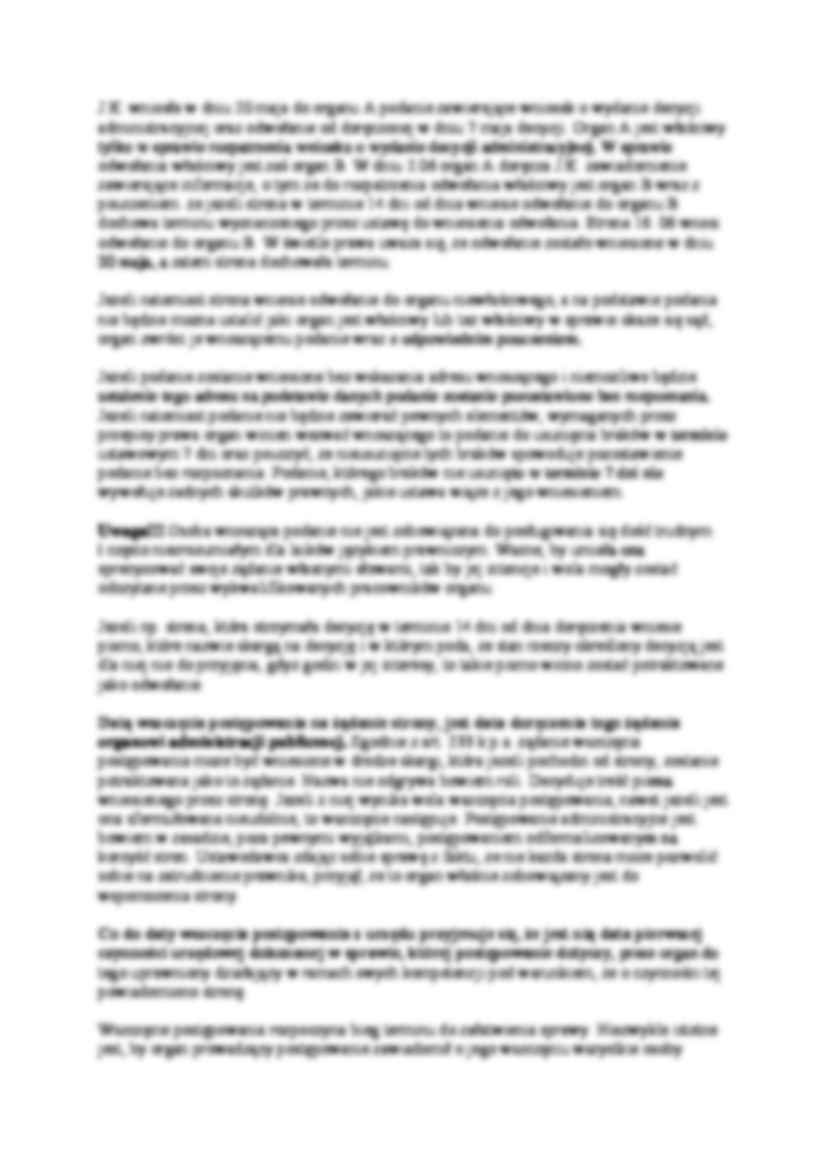 Postępowanie administracyjne - wykład 6 - strona 2