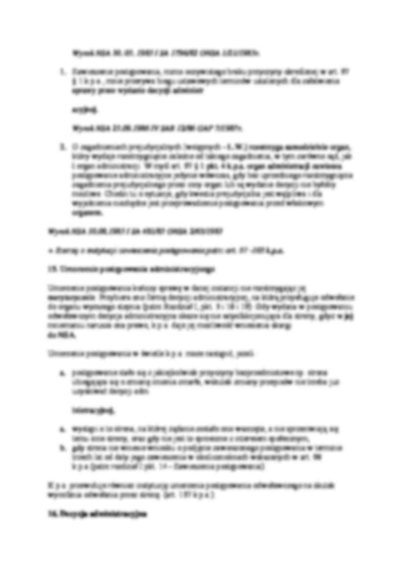 Postępowanie administracyjne - wykład 7 - strona 3