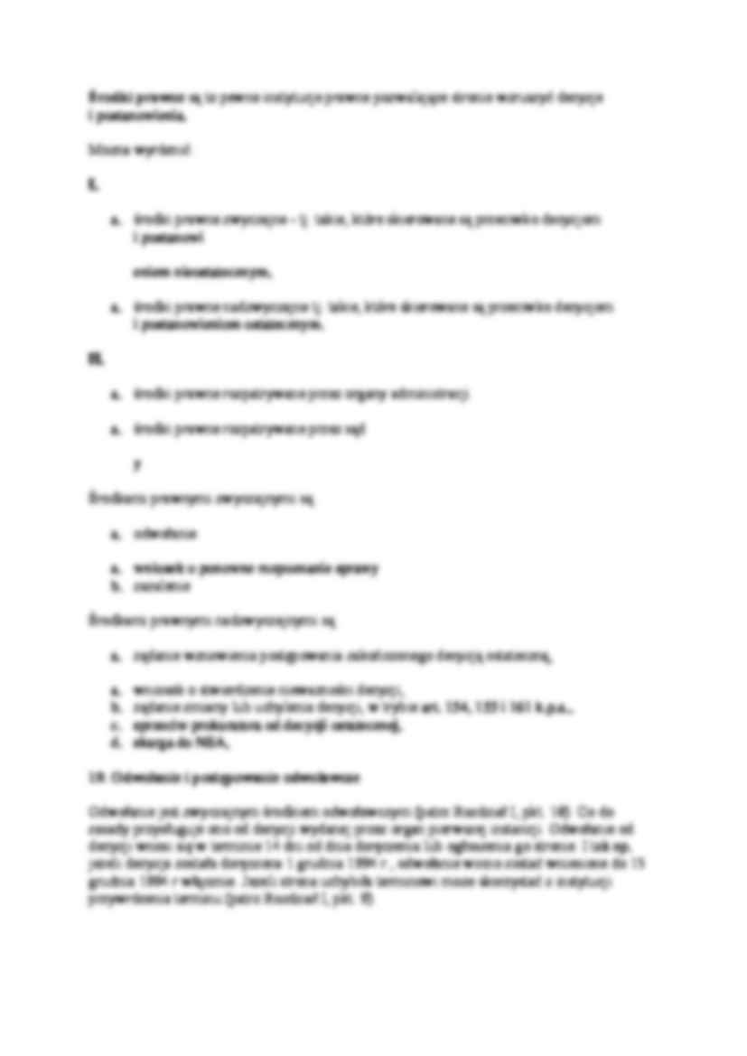 Postępowanie administracyjne - wykład 8 - strona 2