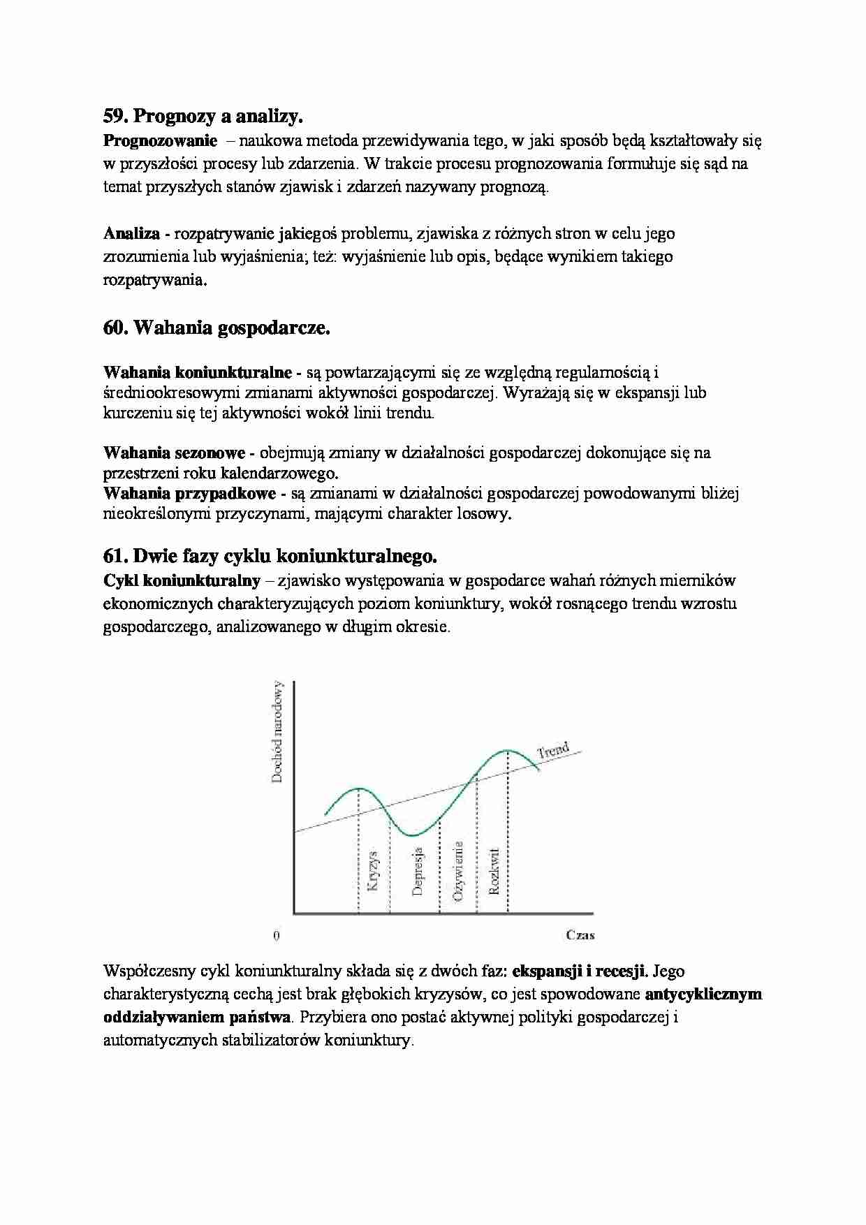 Opracowanie zagadnień z ekonomii 13 - strona 1