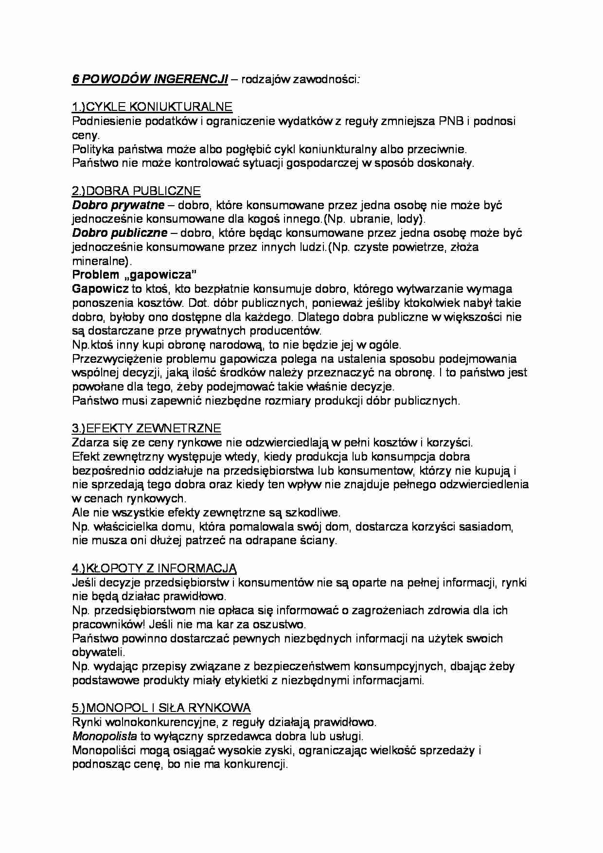 Państwo w gospodarce mieszanej 2 - strona 1