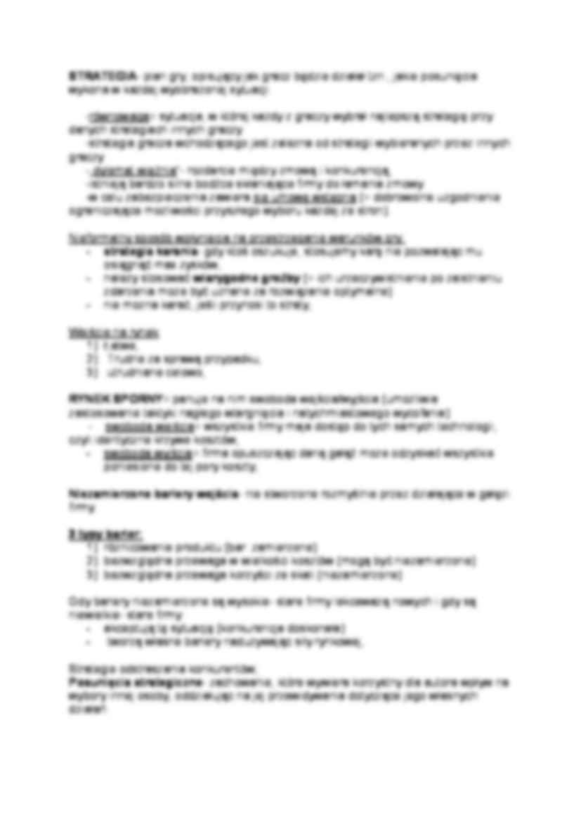 Struktura rynku - konkurencja - strona 2