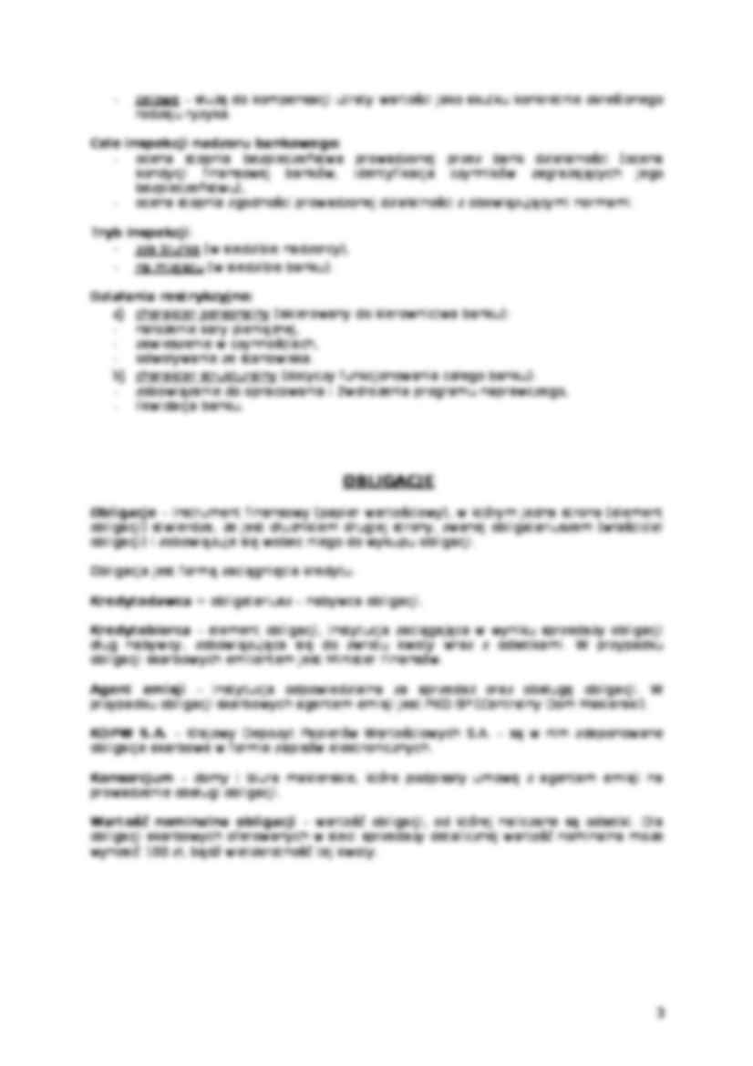 Licencjonowanie działaności bankowej - Nowa Umowa Kapitałowa (Bazylea II) - strona 3