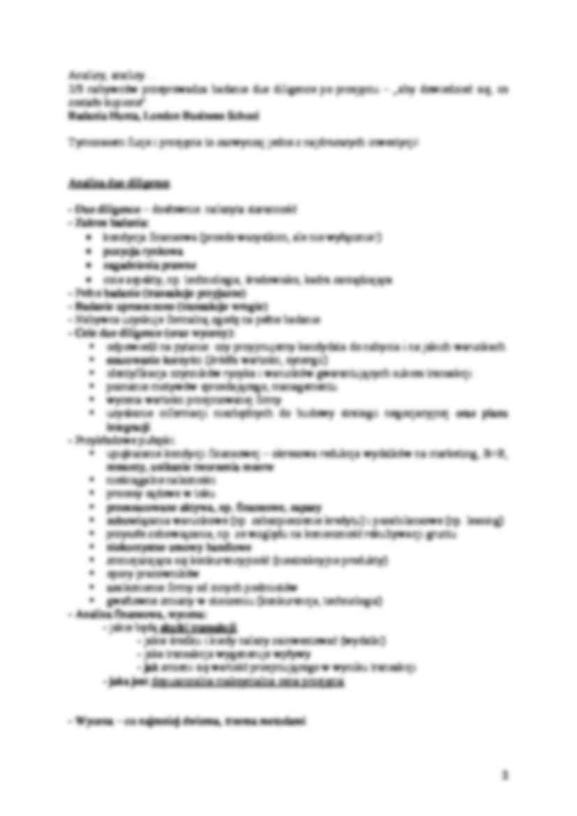 Przebieg fuzji i przejęć - strona 2