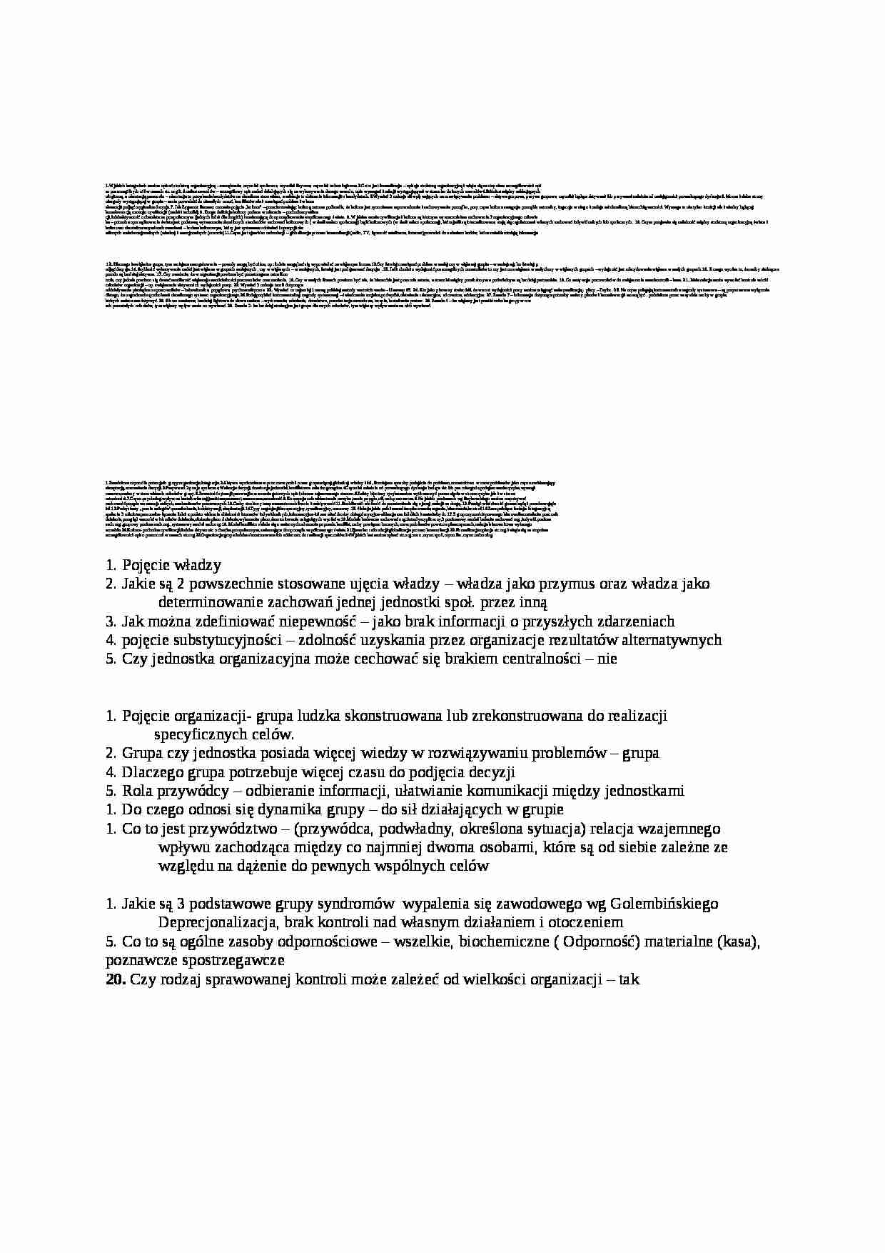 Psychologia pracy-Ściąga - strona 1