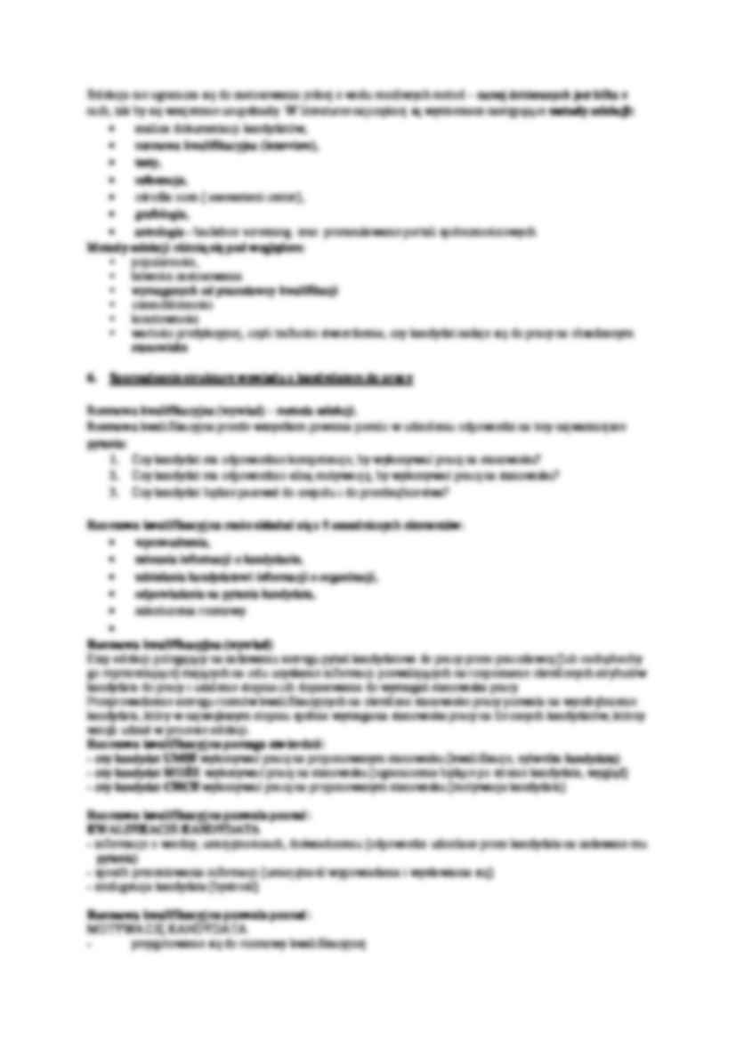 Selekcja kandydatów do pracy - strona 2