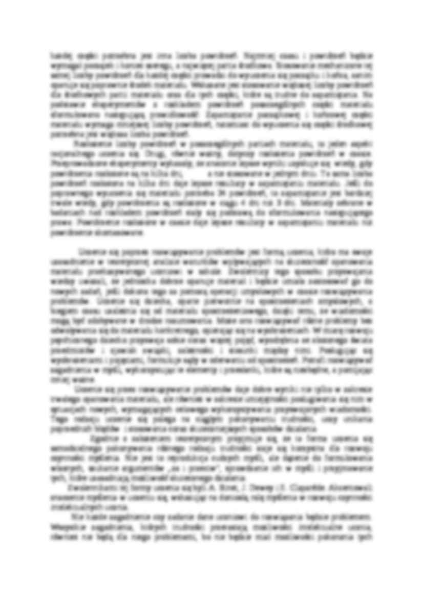 Uczenie się poprzez warunkowanie klasyczne i instrumentalne - strona 2