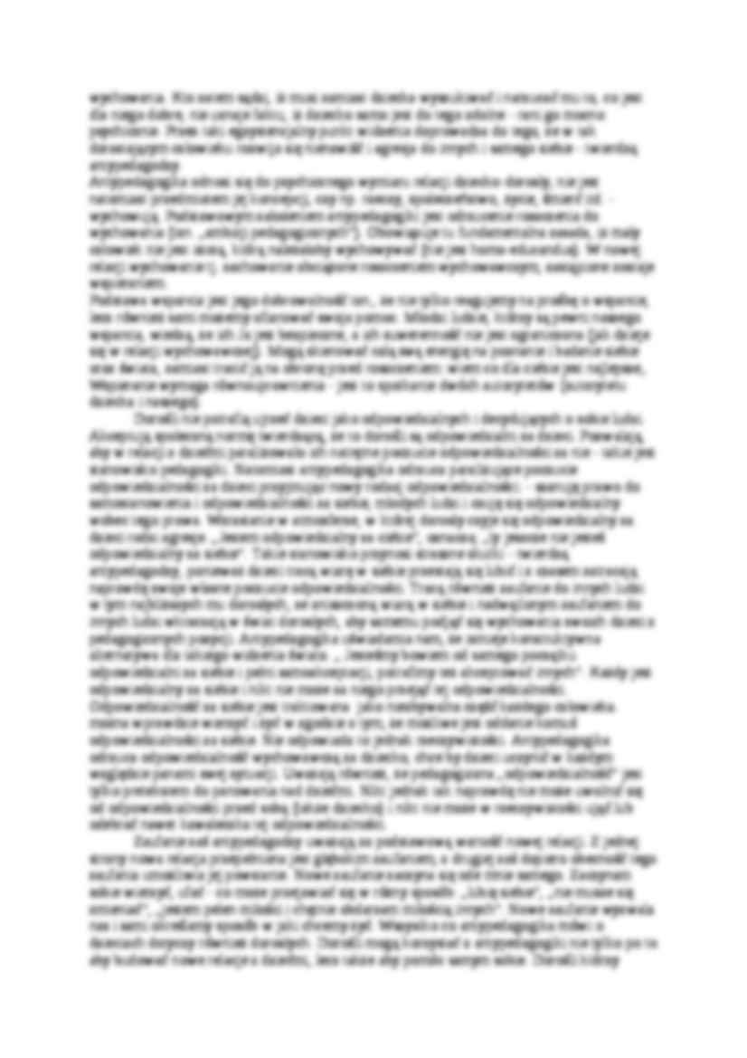 Antypedagogika - nurt edukacji - strona 2