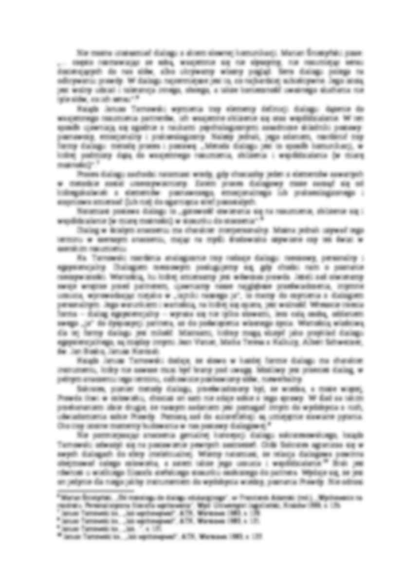 Dialog jako droga do „zrozumienia tego, co ludzie rzeczywiście mówią - strona 2