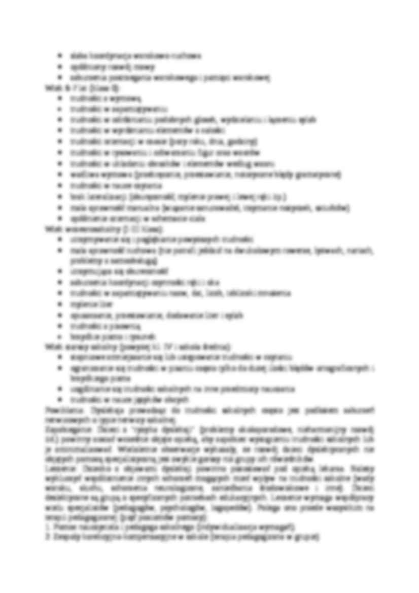 Dysleksja, dysgrafia, dysortografia czyli specyficzne trudności w czytaniu i pisaniu - strona 2