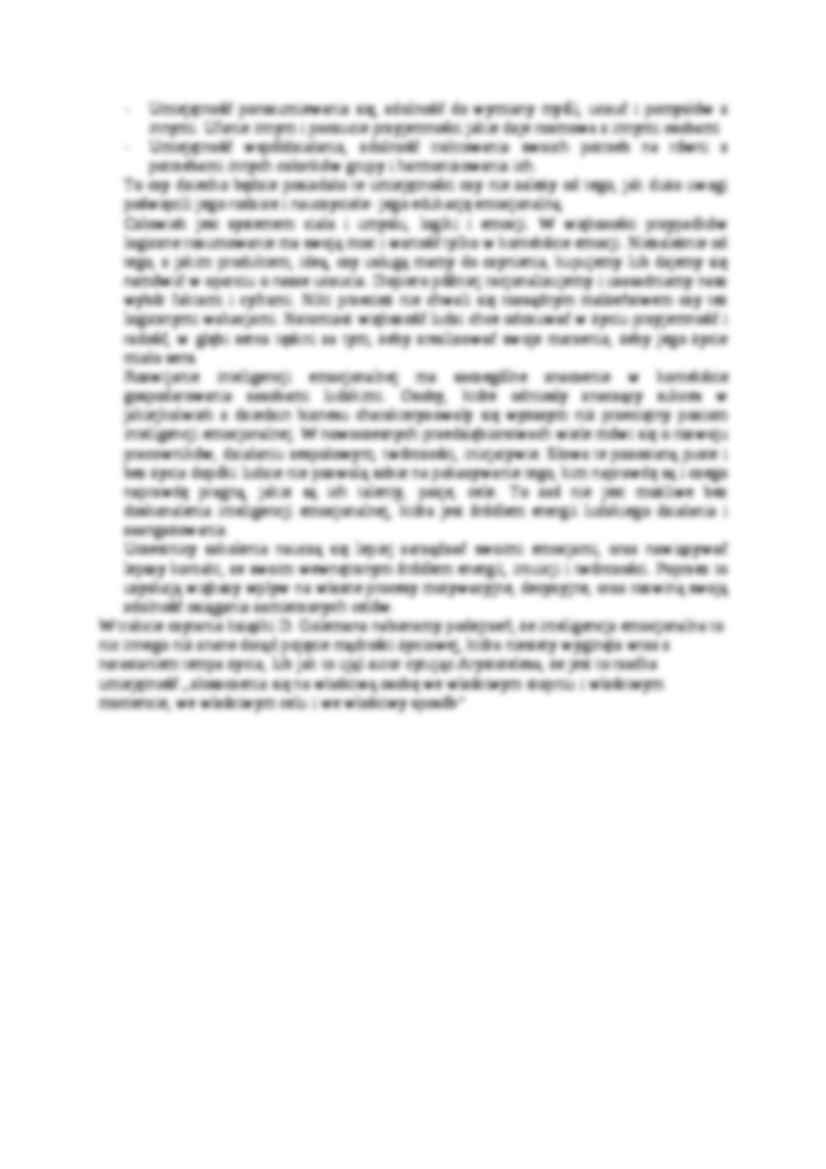Inteligencja emocjonalna - Salovey i Meyer - strona 3