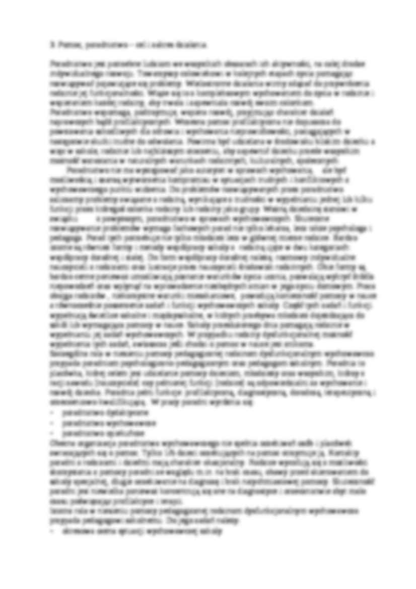 Pomocy pedagogicznej rodzinom dysfunkcjonalnym wychowawczo - strona 3