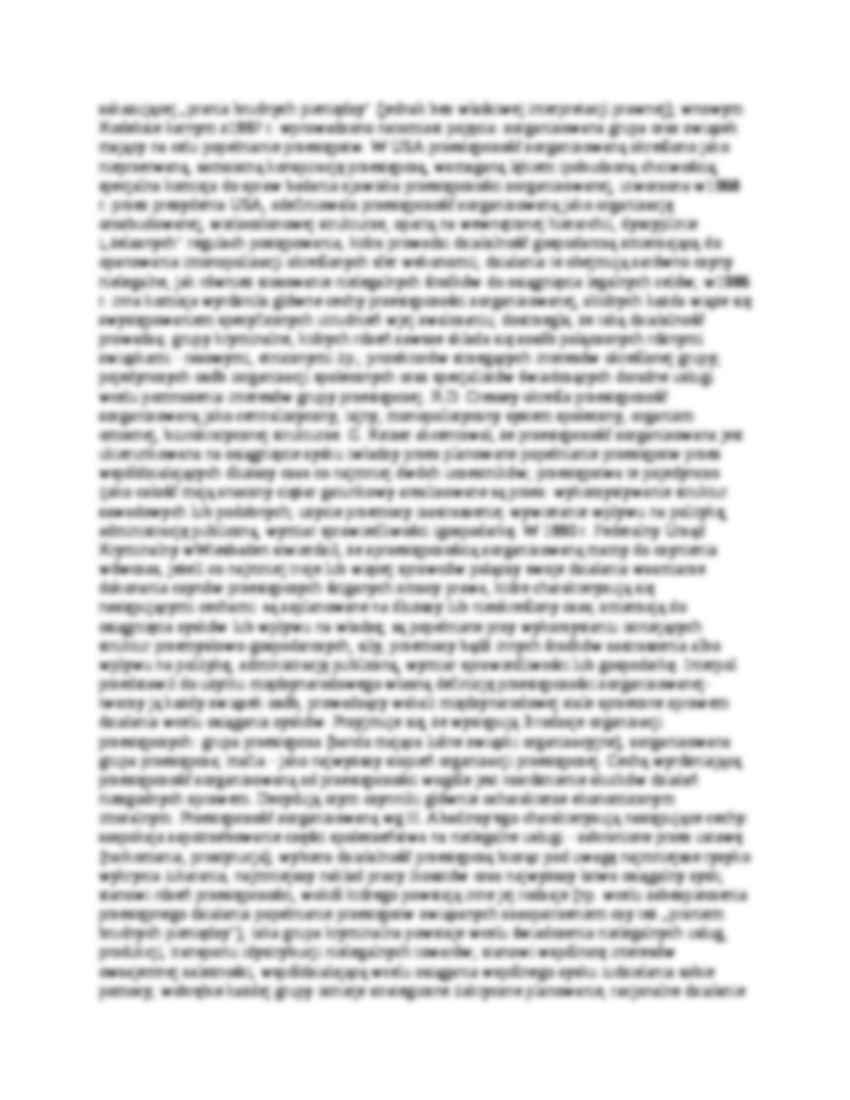 Przestępczość zorganizowana - strona 2