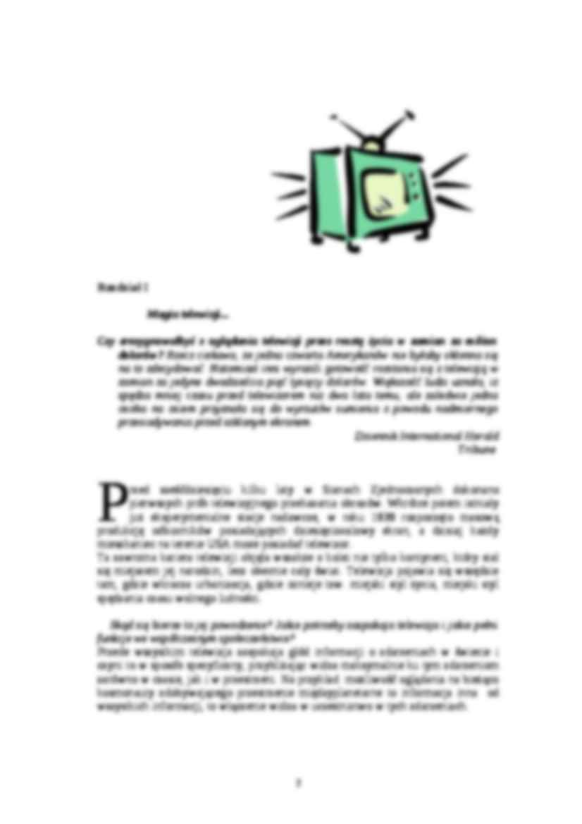 Telewizja w nauczaniu-opracowanie - strona 2