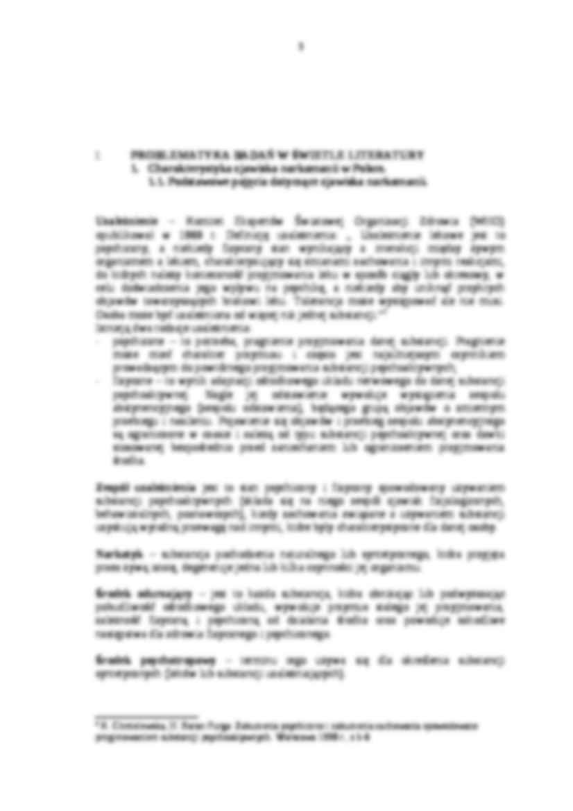 Osoba nadużywająca narkotyki-jej obraz w oczach gimnazjalistów i młodzieży starszej - strona 3