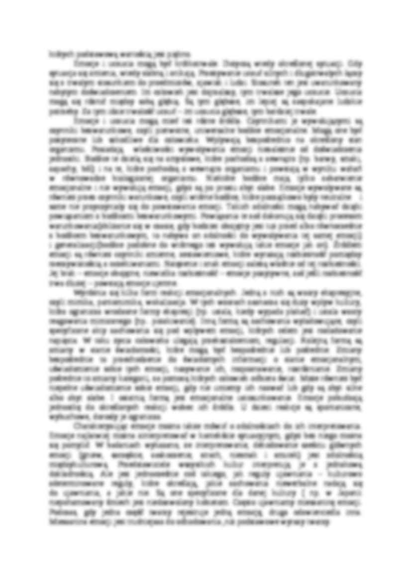 Charakterystyka emocji - strona 2