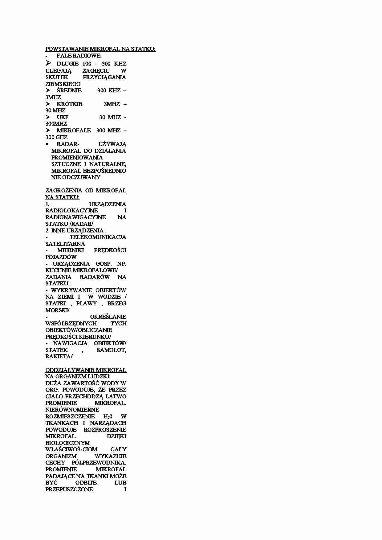 Bezpieczeństwo i higiena pracy - kolokwium 3 - strona 1