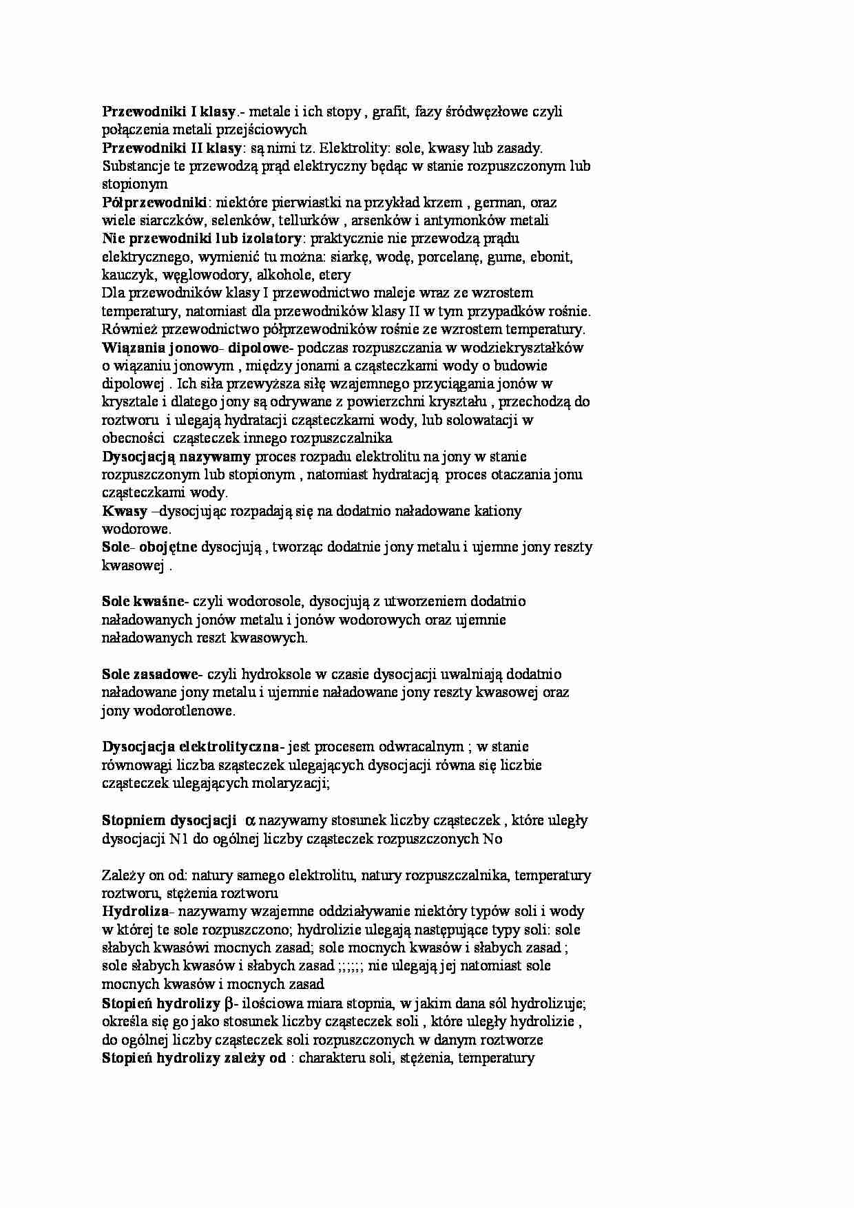 Przewodniki w chemii - strona 1