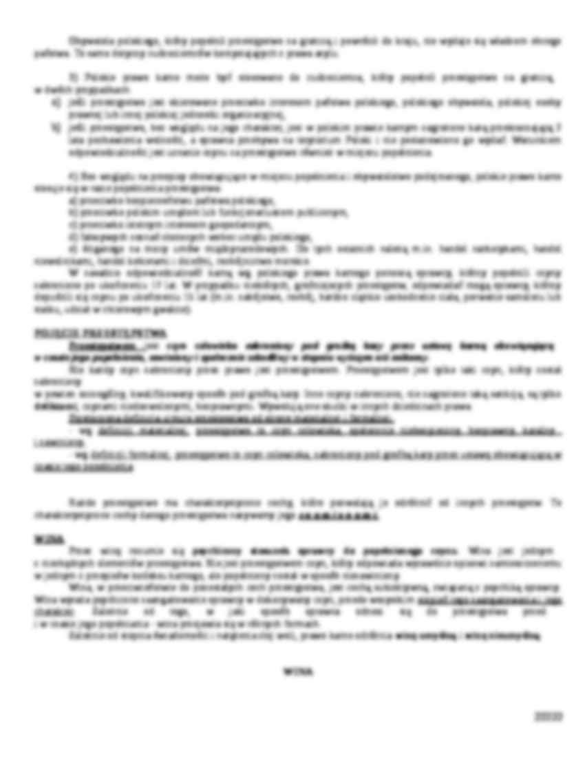 prawo karne notatki - strona 2