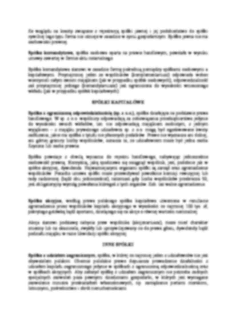Ekonomia - pojęcie spółki - strona 2