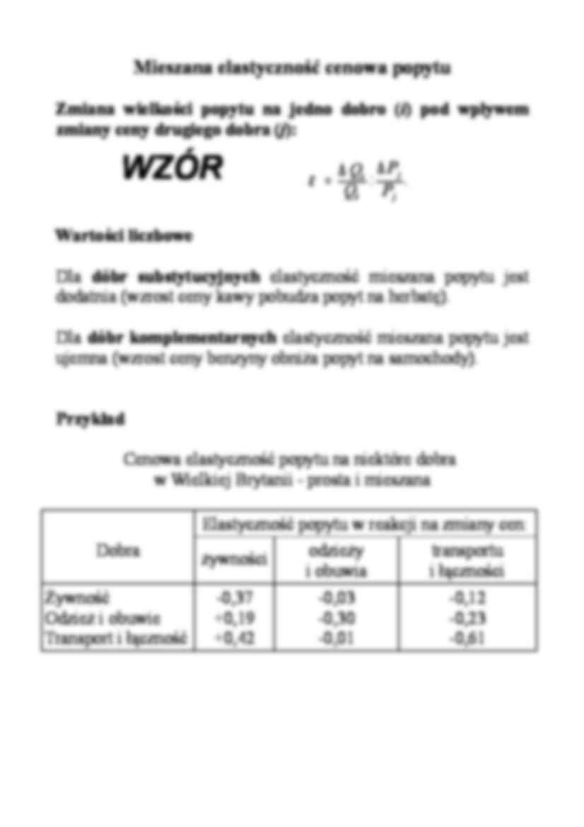 Elastyczność cenowa popytu w analizie rynku - strona 3