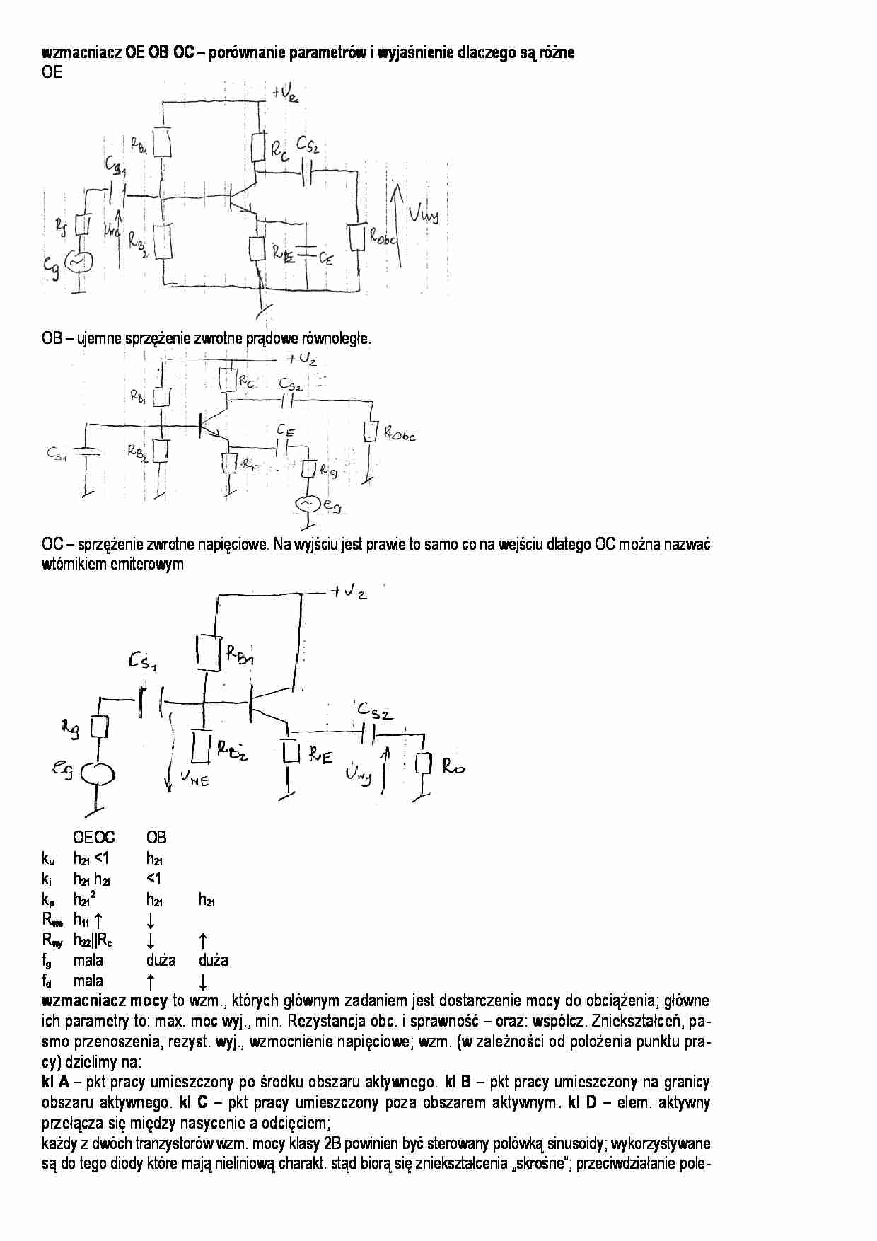 Wzmacniacze w elektronice - strona 1