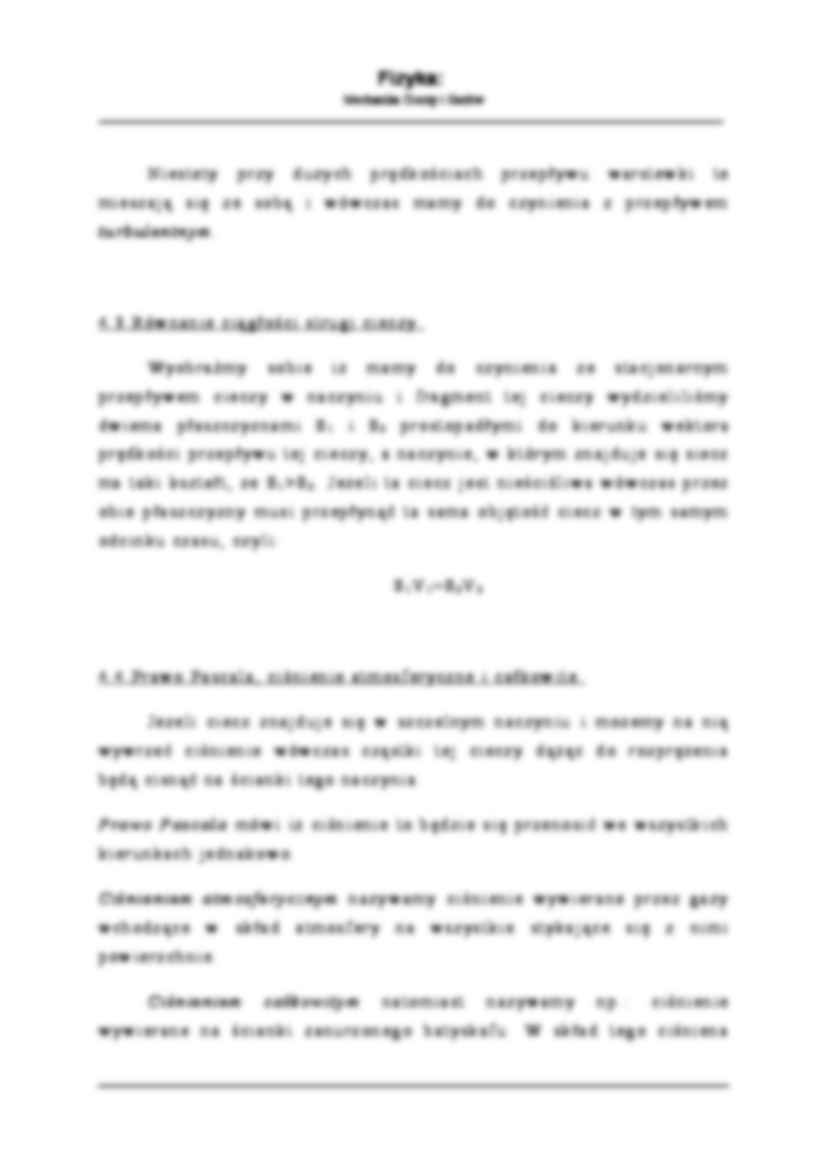 Mechanika cieczy i gazów - strona 2