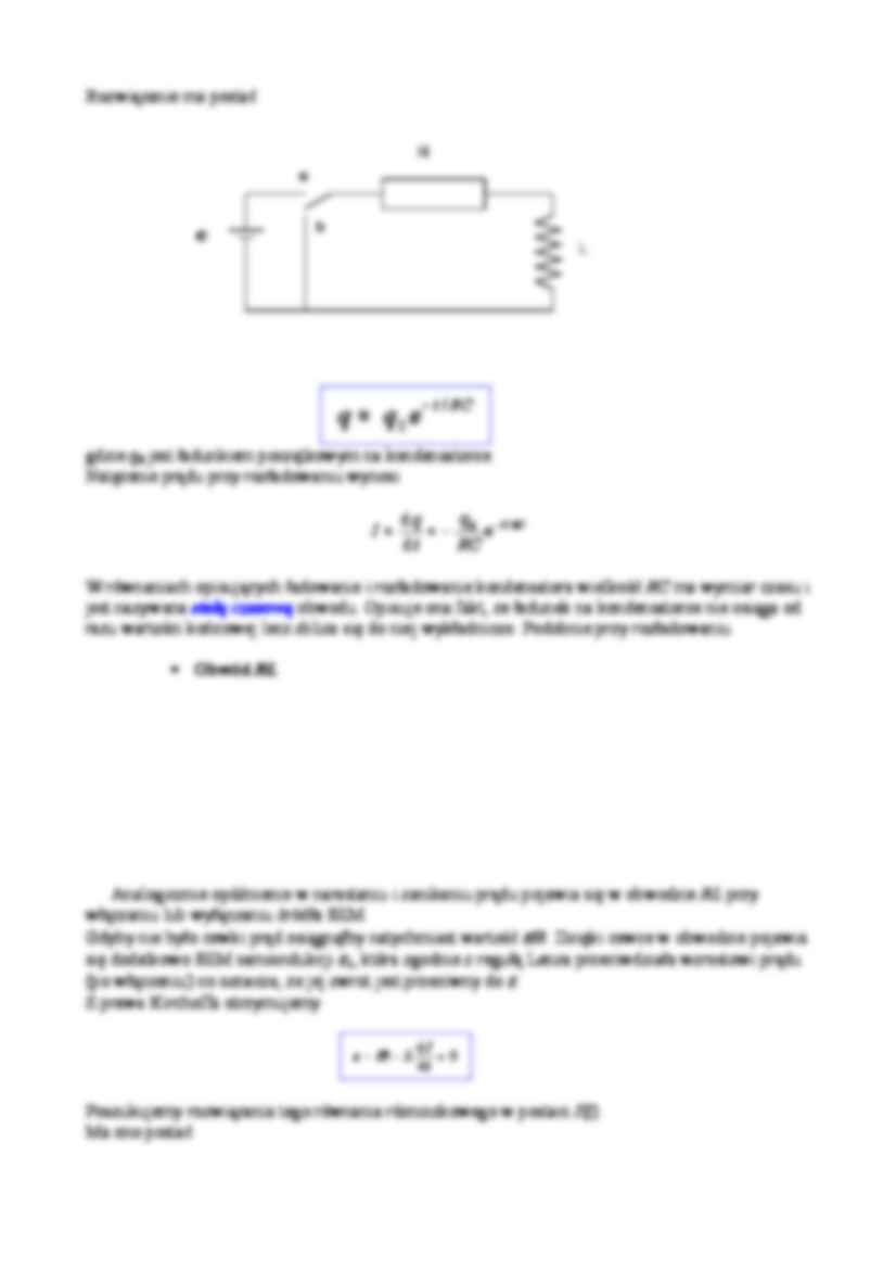 Obwody RC i RL - strona 2