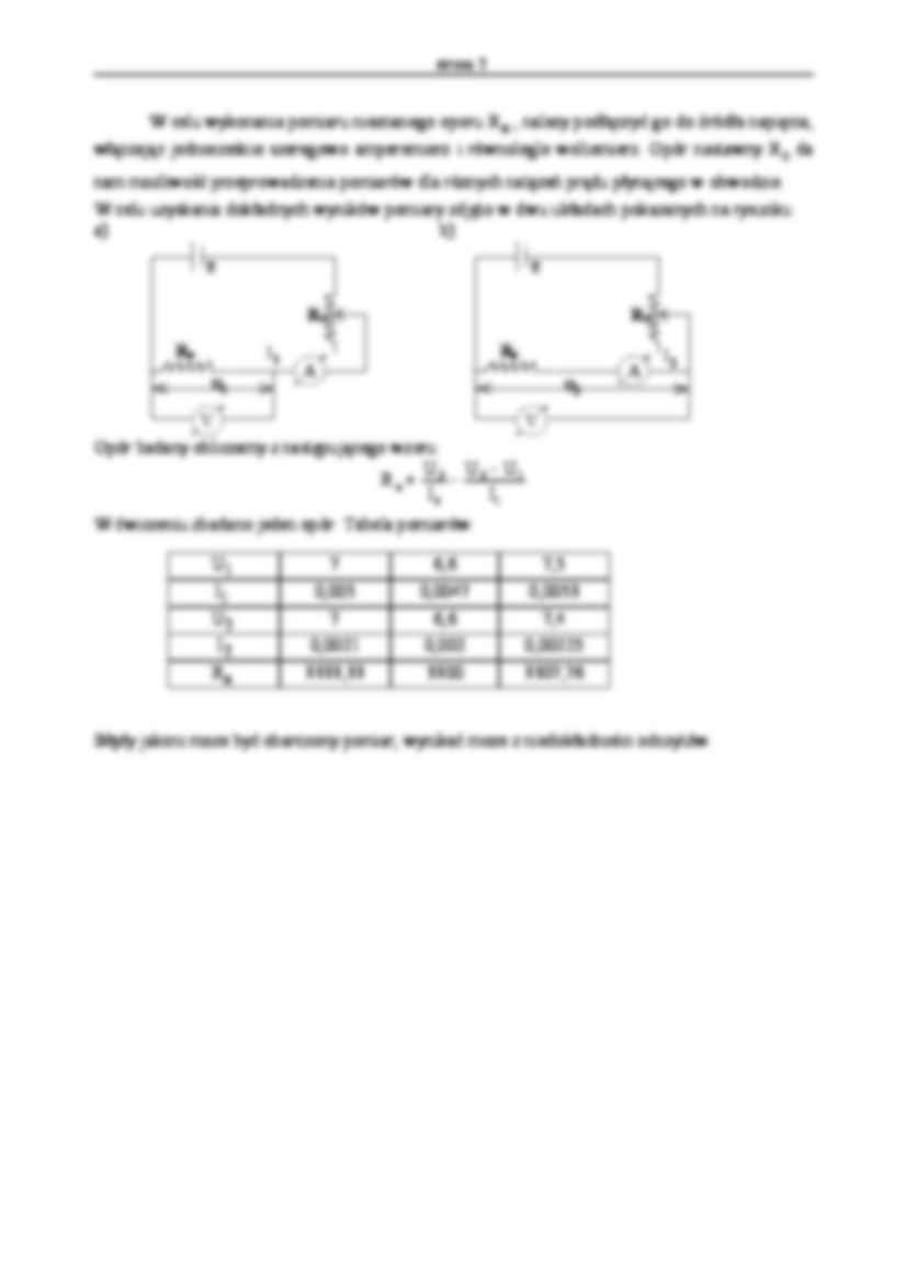 Wyznaczanie oporu elektrycznego opornika - strona 3