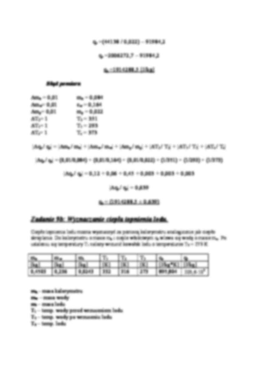 Wyznaczenie ciepła topnienia i ciepła skraplania - strona 3