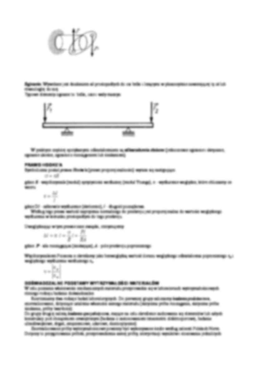 Mechanika techniczna- Wytrzymałość materiałów - strona 3