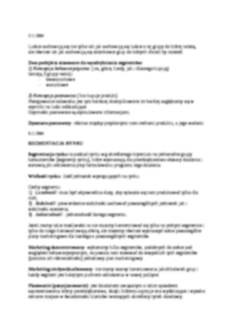 Marketing - wykłady, dr Hadrian - strona 3