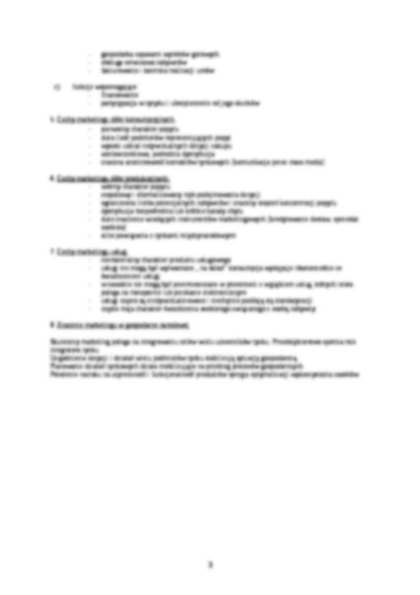 Marketing - egzamin, uek - strona 3