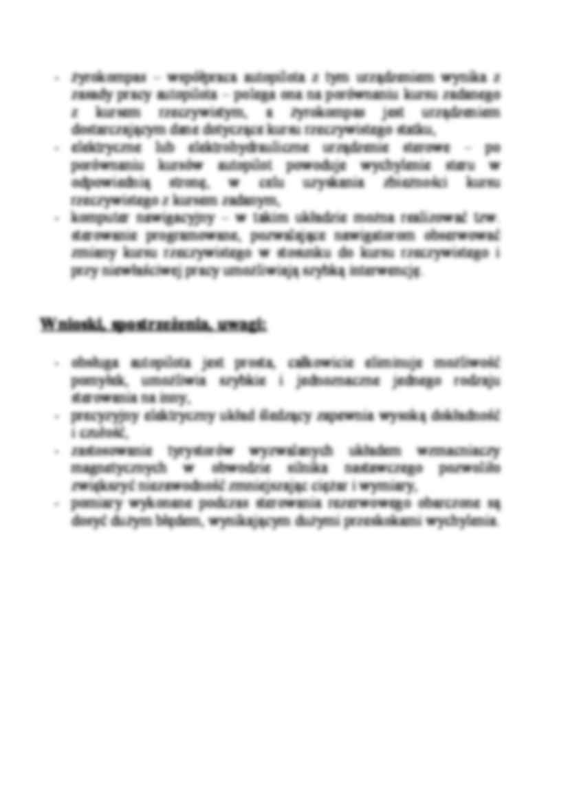 Urządzenia nawigacyjne - autopilot - strona 3