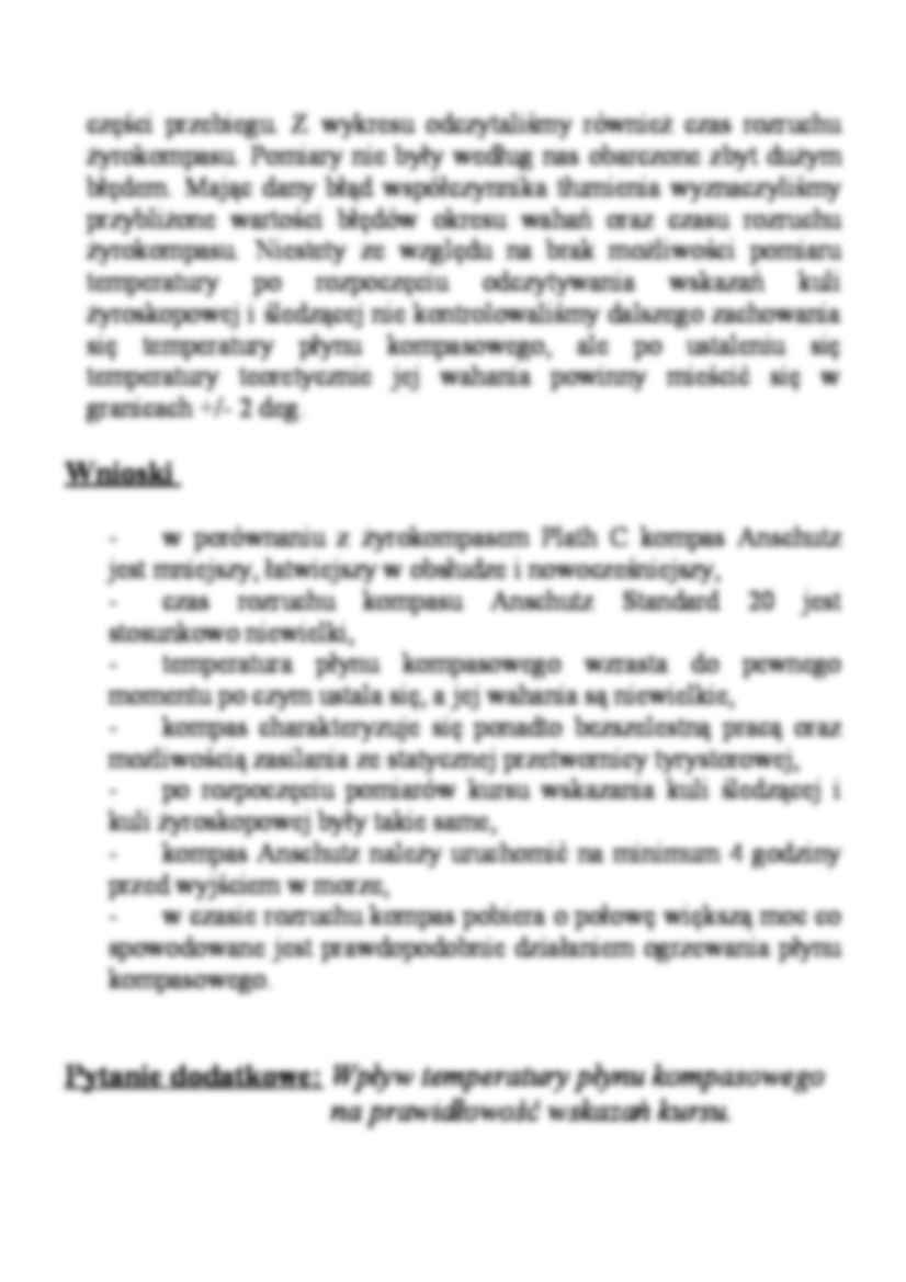 Urządzenia nawigacyjne - kompas żyroskopowy - strona 3