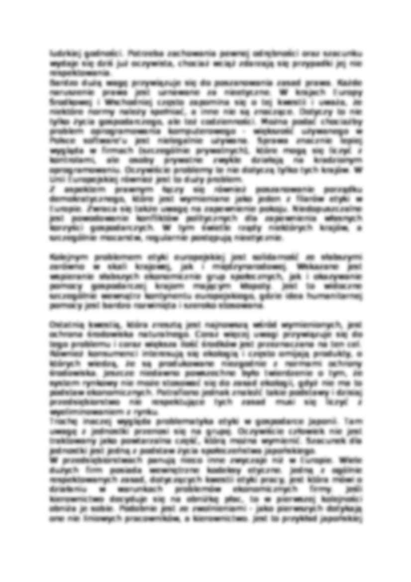 Etyka w biznesie - wprowadzenie - strona 2