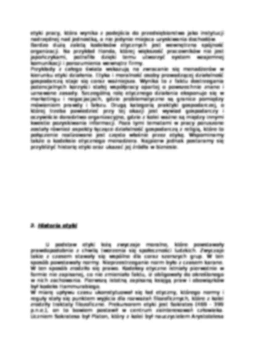 Etyka w biznesie - wprowadzenie - strona 3