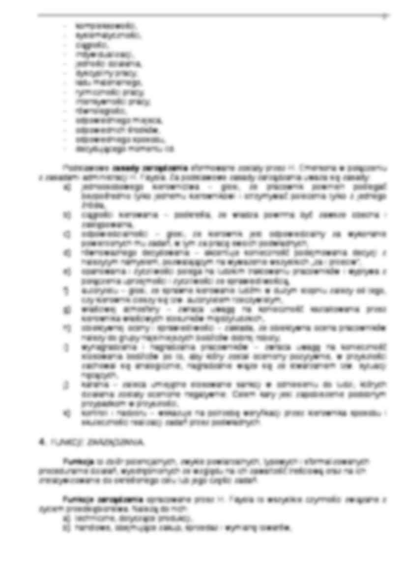 Pojęcie kierowania, zarządzania i organizacji - strona 2