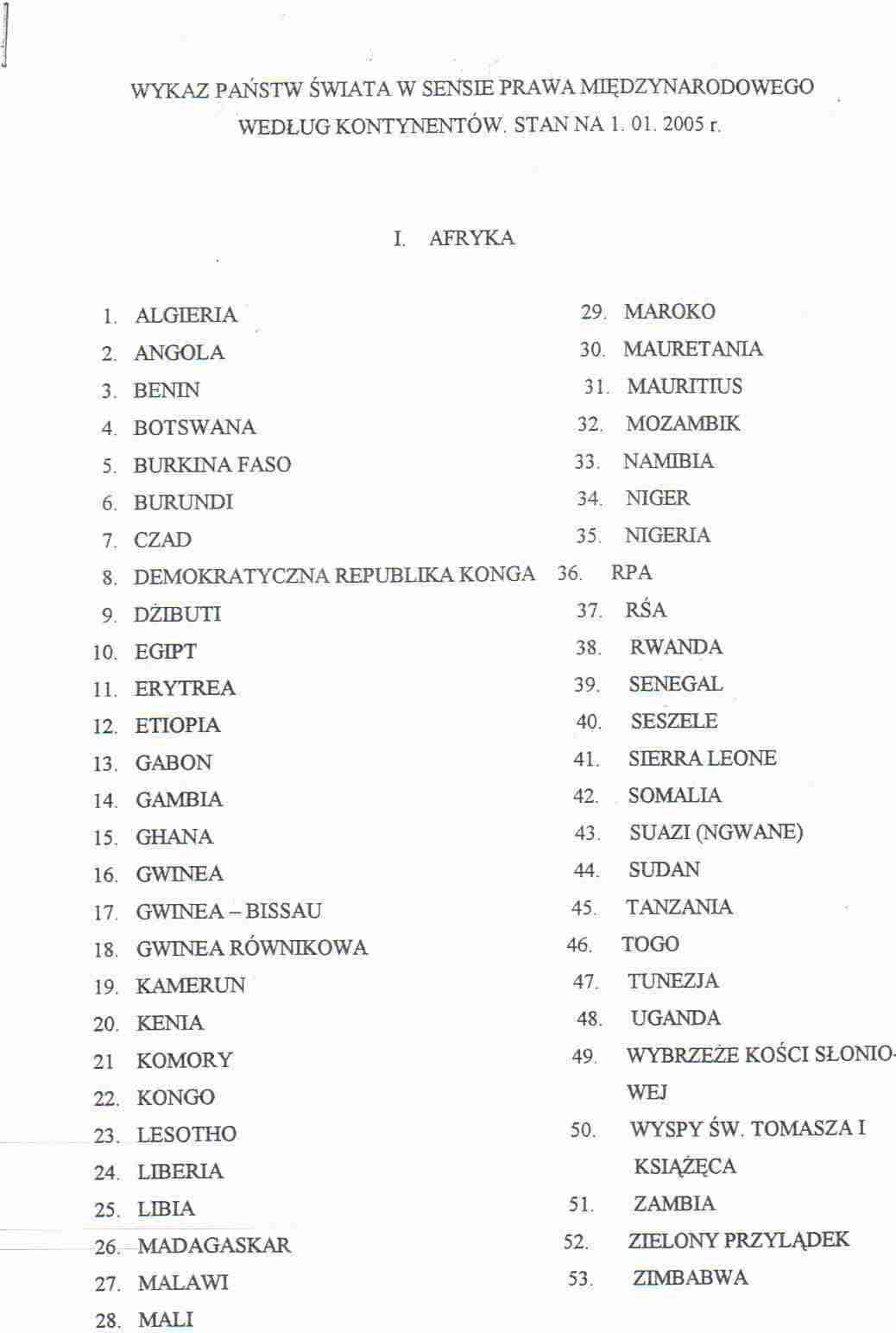 Geografia - dane z wykładów, dr Luchter - strona 1