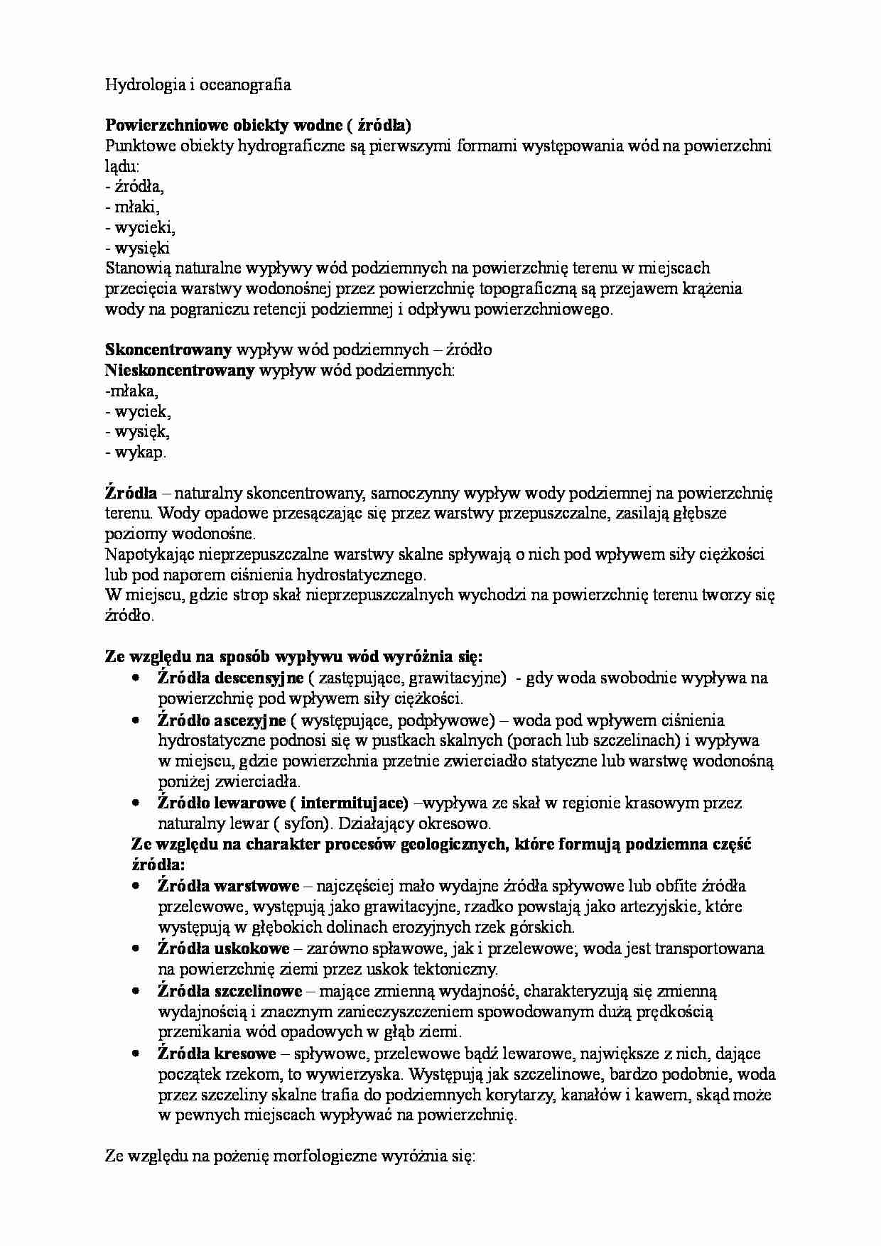 Hydrologia i oceanografia,Powierzchniowe obiekty wodne-_rd_a - strona 1