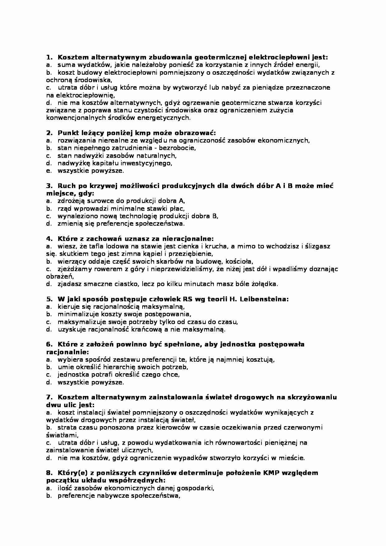 Pytania na egzamin oraz opracowania - strona 1