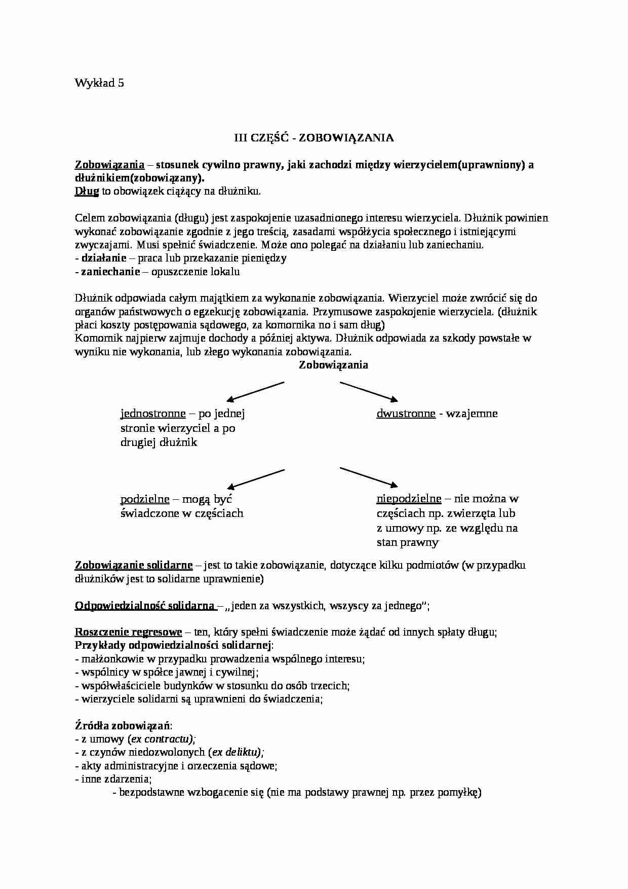 Wykład 5 - strona 1