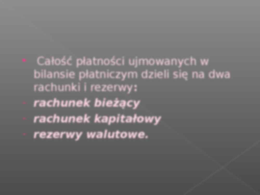 Bilans płatniczy-prezentacja - strona 3