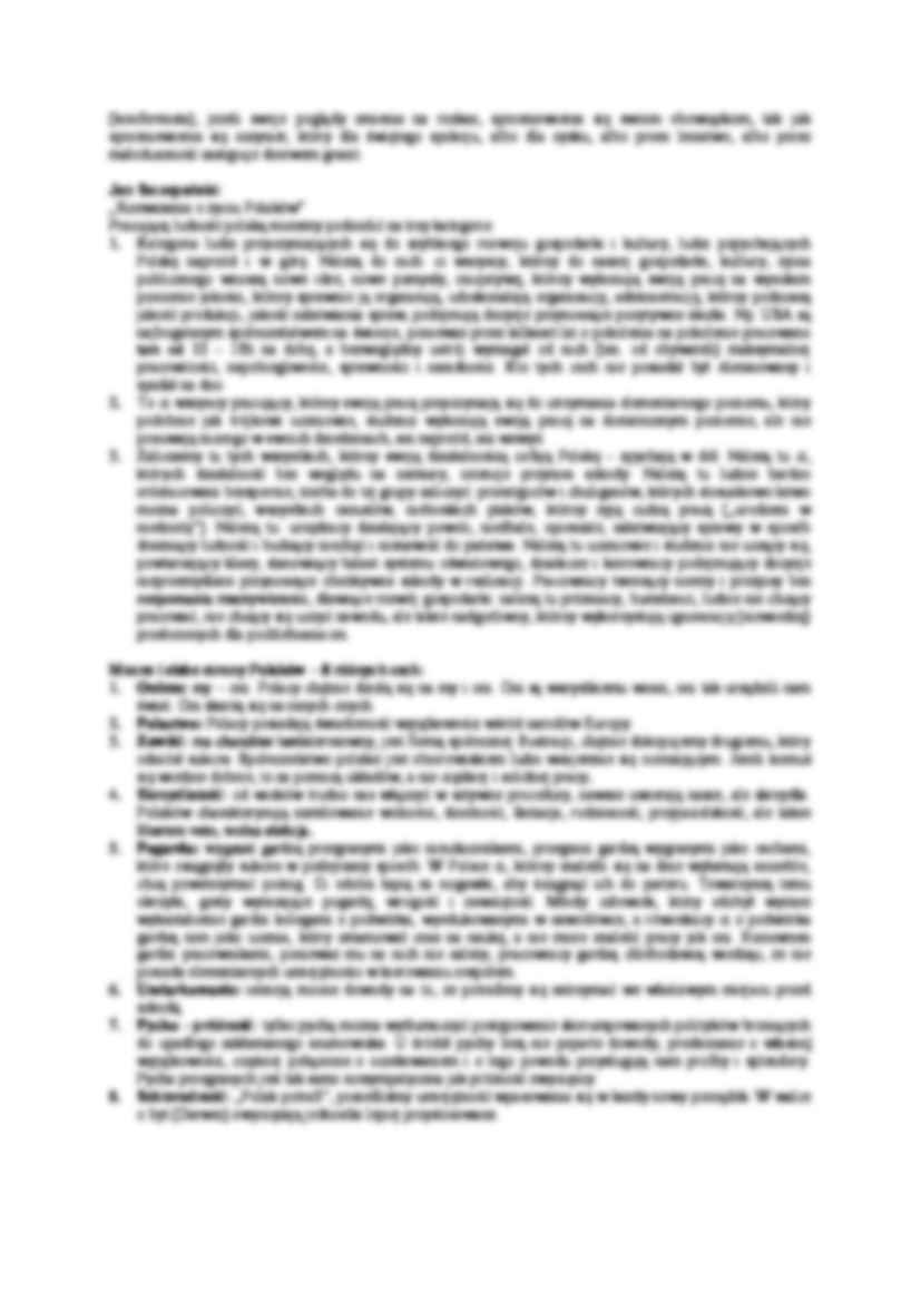 Mocne i słabe strony Polakw - strona 2