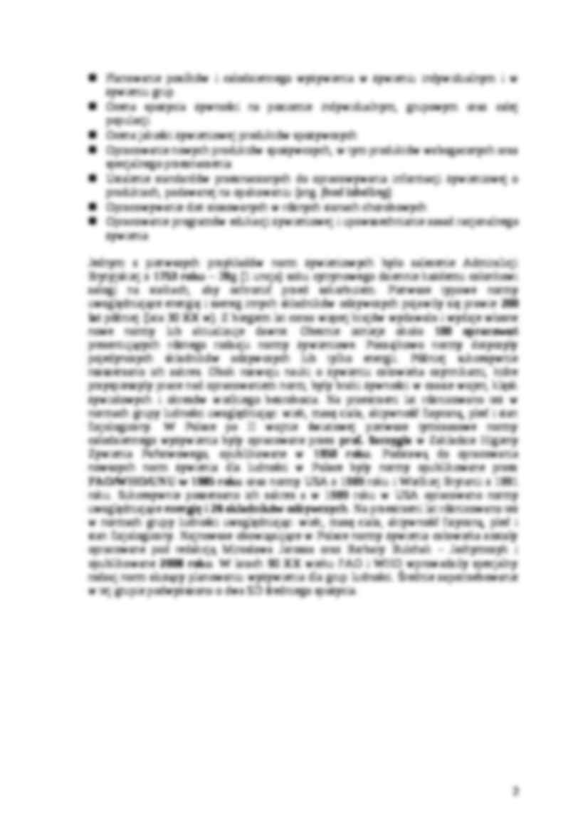 Normy żywienia-podstawy planowania żywienia - strona 2